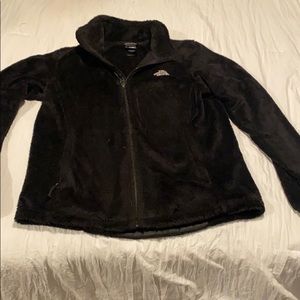 Northface Black Osito Silken Fleece Jacket